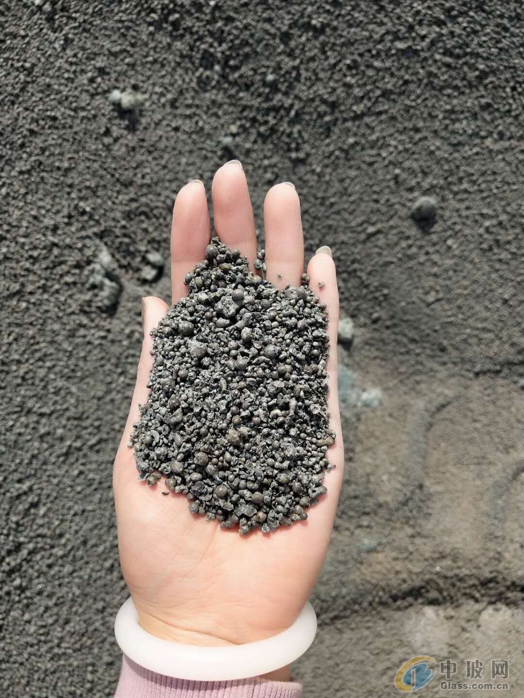 Port and stockyard operations showing the processing and logistics side of slag supply